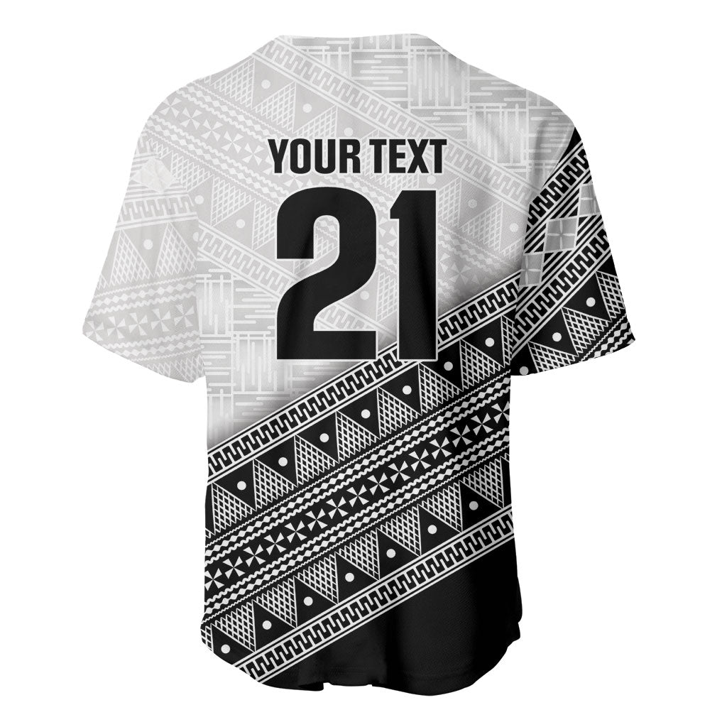 2026 Autumn Rugby Nations Fiji Custom Baseball Jersey Fijian Tapa Tribal Lauhala Inspired LT9 - Polynesian Pride