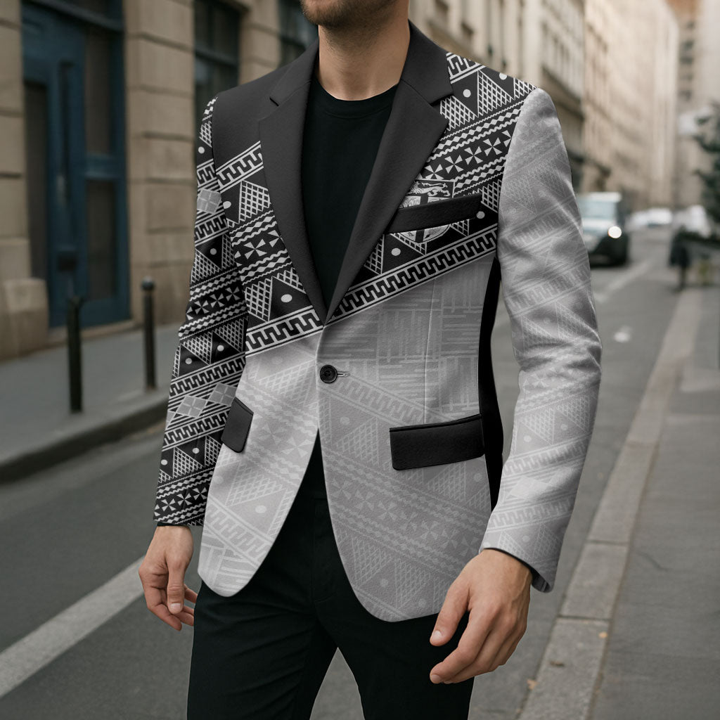2026 Autumn Rugby Nations Fiji Custom Blazer Fijian Tapa Tribal Lauhala Inspired LT9 - Polynesian Pride