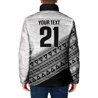 2026 Autumn Rugby Nations Fiji Custom Padded Jacket Fijian Tapa Tribal Lauhala Inspired LT9 - Polynesian Pride