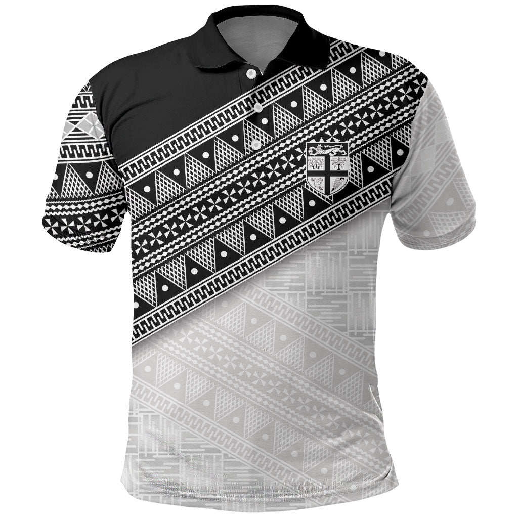 2026 Autumn Rugby Nations Fiji Custom Polo Shirt Fijian Tapa Tribal Lauhala Inspired