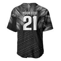 2026 Autumn Rugby Nations Fiji Custom Baseball Jersey Fijian Palm Leaf Tapa Tribal Inspired LT9 - Polynesian Pride