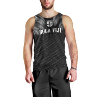 2026 Autumn Rugby Nations Fiji Custom Men Tank Top Fijian Palm Leaf Tapa Tribal Inspired LT9 - Polynesian Pride
