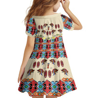 Papua Batik Motif Bird Of Paradise and Native Papuan Shield Family Matching Summer Maxi Dress and Hawaiian Shirt LT9 - Polynesian Pride