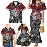 Aotearoa and Australia Family Matching Mermaid Dress and Hawaiian Shirt New Zealand Honour The Treaty Ake!Ake!Ake! LT9 - Polynesian Pride