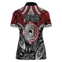 Aotearoa and Australia Women Polo Shirt New Zealand Honour The Treaty Ake!Ake!Ake! LT9 - Polynesian Pride