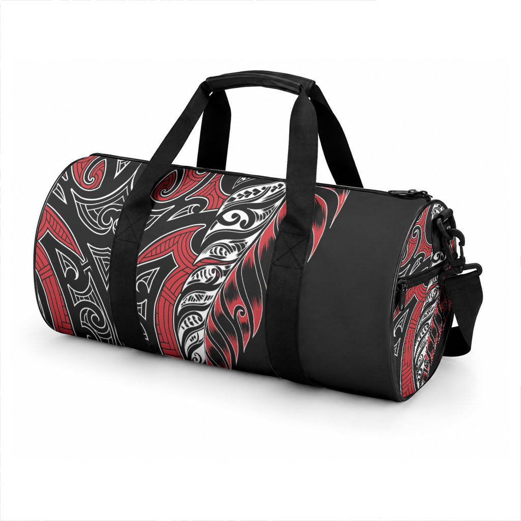 Koru Fern New Zealand Duffle Bag Maori Tribal Pattern LT9 - Polynesian Pride