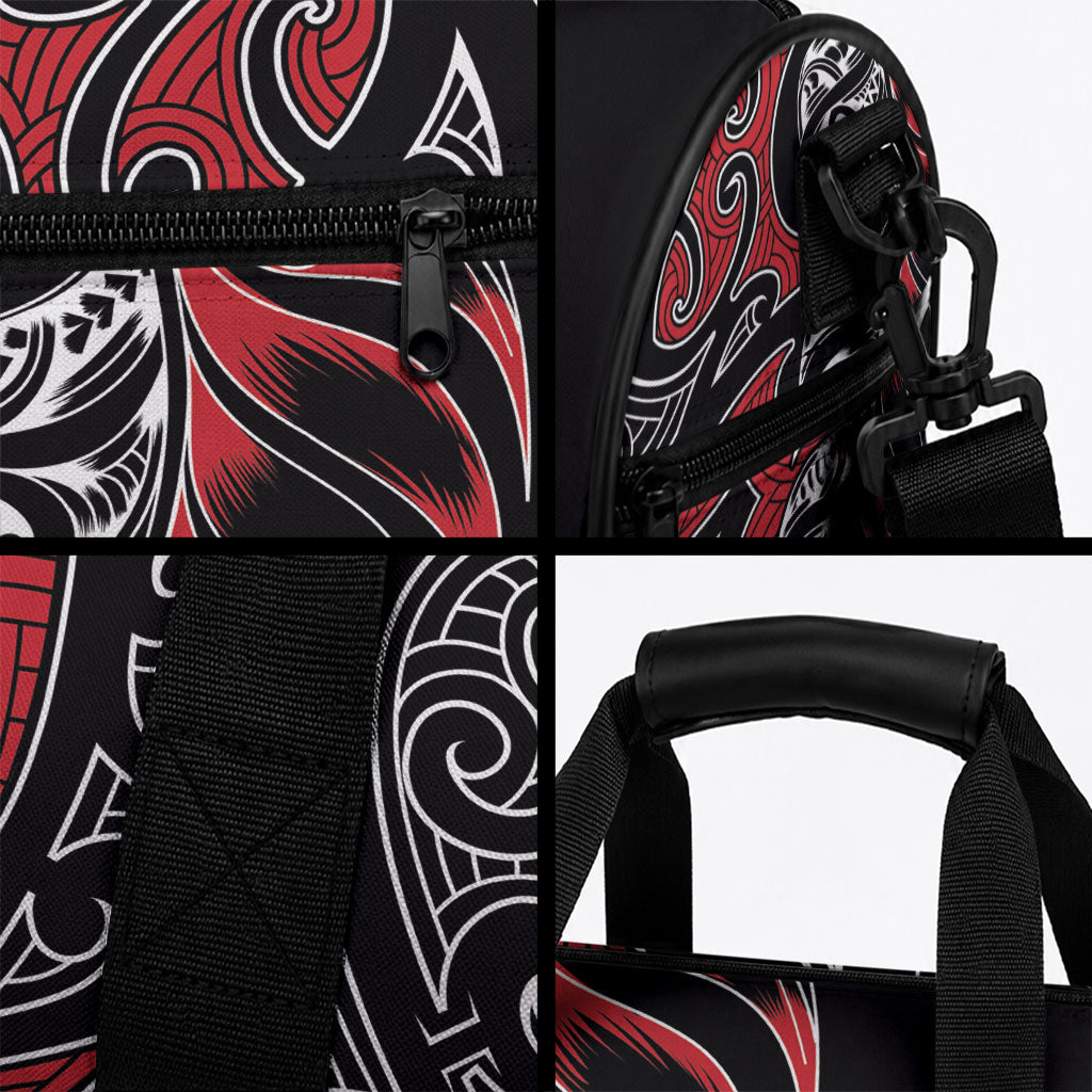 Koru Fern New Zealand Duffle Bag Maori Tribal Pattern LT9 - Polynesian Pride