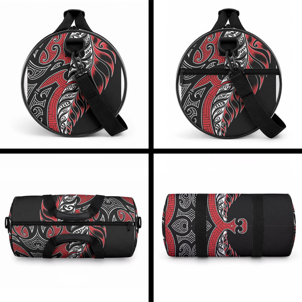 Koru Fern New Zealand Duffle Bag Maori Tribal Pattern LT9 - Polynesian Pride