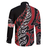Koru Fern New Zealand Family Matching Puletasi and Hawaiian Shirt Maori Tribal Pattern LT9 - Polynesian Pride