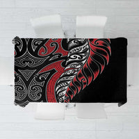 Koru Fern New Zealand Tablecloth Maori Tribal Pattern LT9 Red - Polynesian Pride