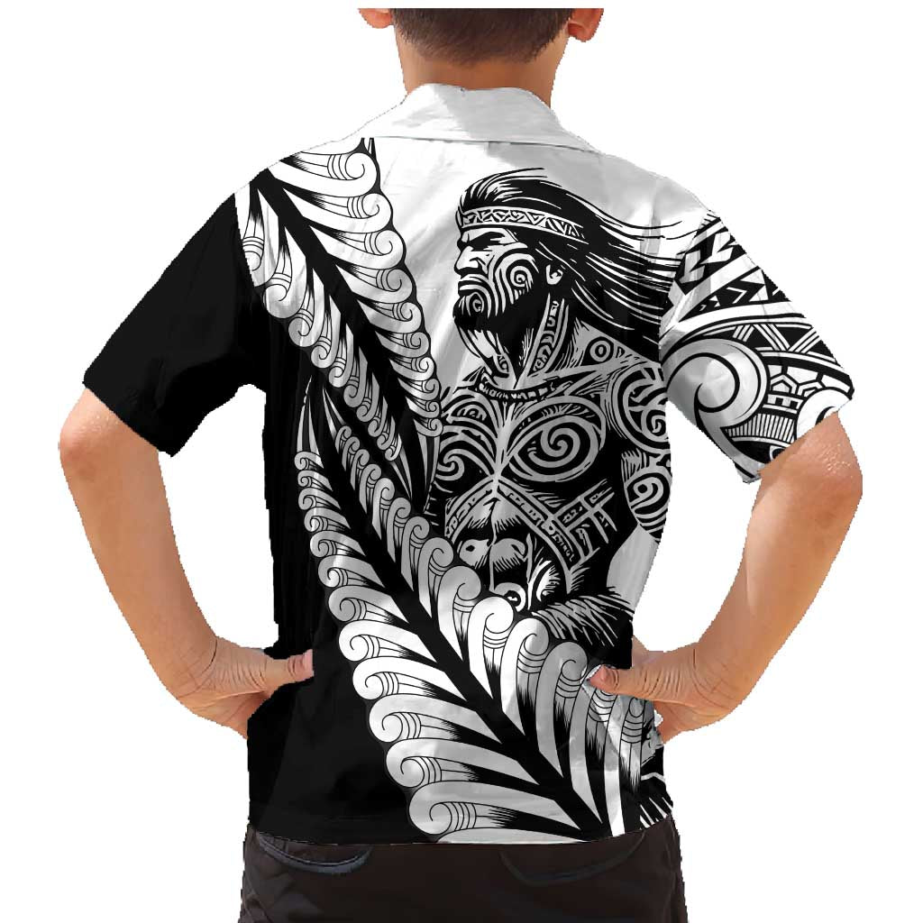 Koru Fern New Zealand Maori Tribal Warrior Family Matching Mermaid Dress and Hawaiian Shirt LT9 - Polynesian Pride