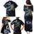 New Zealand Kea Bird Personalised Family Matching Puletasi and Hawaiian Shirt Maori Tribal Koru Art