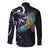 New Zealand Kea Bird Personalised Long Sleeve Button Shirt Maori Tribal Koru Art
