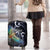 New Zealand Kea Bird Personalised Luggage Cover Maori Tribal Koru Art