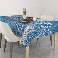 Personalised Tonga Apifo'ou College Tablecloth Since 1865 Special Kupesi Pattern