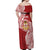 Personalised Kolisi Tonga Atele 142nd Anniversary Off Shoulder Maxi Dress Special Kupesi Pattern