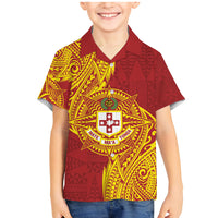 Personalised Kolisi Tonga Atele Family Matching Mermaid Dress and Hawaiian Shirt Since 1882 Simple Ngatu Pattern