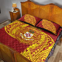 Personalised Kolisi Tonga Atele Quilt Bed Set Since 1882 Simple Ngatu Pattern