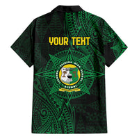 Personalised Tonga Liahona High School 76th Anniversary Family Matching Long Sleeve Bodycon Dress and Hawaiian Shirt Special Kupesi Pattern LT9 - Polynesian Pride