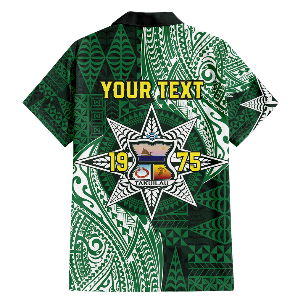 Personalised Tonga Takuilau College Family Matching Short Sleeve Bodycon Dress and Hawaiian Shirt Since 1975 Special Kupesi Pattern LT9 - Polynesian Pride