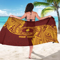 Personalised Tonga Beulah College Sarong Since 1938 Special Kupesi Pattern