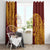 Personalised Tonga Beulah College Window Curtain Since 1938 Special Kupesi Pattern