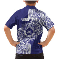 Personalised Tonga Tupou College Tolo 158th Anniversary Family Matching Mermaid Dress and Hawaiian Shirt Special Kupesi Pattern LT9 - Polynesian Pride