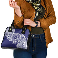 Personalised Tonga Tupou College Tolo 158th Anniversary Shoulder Handbag Special Kupesi Pattern LT9