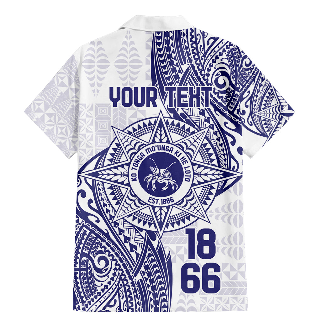 Personalised Tonga Tupou College Tolo Family Matching Mermaid Dress and Hawaiian Shirt Since 1866 Special Kupesi Pattern LT9 - Polynesian Pride