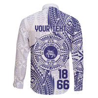 Personalised Tonga Tupou College Tolo Family Matching Summer Maxi Dress and Hawaiian Shirt Since 1866 Special Kupesi Pattern LT9 - Polynesian Pride