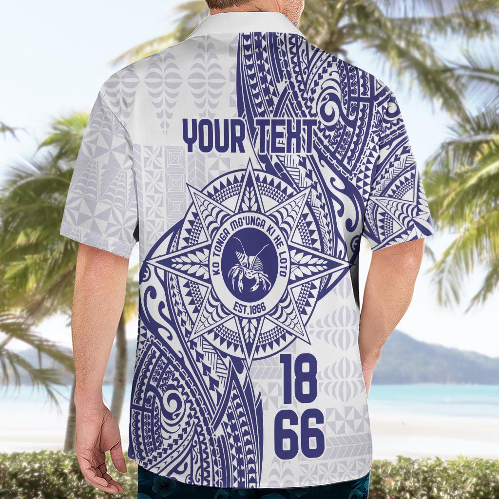 Personalised Tonga Tupou College Tolo Hawaiian Shirt Since 1866 Special Kupesi Pattern