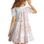 Polynesian Tribal Plumeria Lotu Tamaiti Family Matching Long Sleeve Bodycon Dress and Hawaiian Shirt Pastel Blush - Polynesian Pride