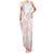 Polynesian Tribal Plumeria Lotu Tamaiti Family Matching Tank Maxi Dress and Hawaiian Shirt Pastel Blush - Polynesian Pride