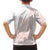 Polynesian Tribal Plumeria Lotu Tamaiti Hawaiian Shirt Pastel Blush - Polynesian Pride