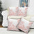Polynesian Tribal Plumeria Lotu Tamaiti Pillow Cover Pastel Blush - Polynesian Pride