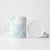 Polynesian Tribal Plumeria Lotu Tamaiti Ceramic Mug Pastel Cyan - Polynesian Pride