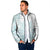 Polynesian Tribal Plumeria Lotu Tamaiti Padded Jacket Pastel Cyan - Polynesian Pride