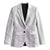 Polynesian Tribal Plumeria Lotu Tamaiti Blazer Pastel Mauve - Polynesian Pride