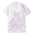 Polynesian Tribal Plumeria Lotu Tamaiti Family Matching Off The Shoulder Long Sleeve Dress and Hawaiian Shirt Pastel Mauve - Polynesian Pride