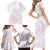 Polynesian Tribal Plumeria Lotu Tamaiti Family Matching Short Sleeve Bodycon Dress and Hawaiian Shirt Pastel Mauve - Polynesian Pride