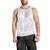 Polynesian Tribal Plumeria Lotu Tamaiti Men Tank Top Pastel Mauve - Polynesian Pride