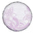 Polynesian Tribal Plumeria Lotu Tamaiti Spare Tire Cover Pastel Mauve - Polynesian Pride