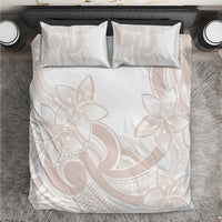Polynesian Tribal Plumeria Lotu Tamaiti Bedding Set Pastel Nude LT9 Nude - Polynesian Pride