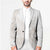Polynesian Tribal Plumeria Lotu Tamaiti Blazer Pastel Nude - Polynesian Pride