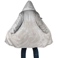 Polynesian Tribal Plumeria Lotu Tamaiti Cloak Pastel Nude - Polynesian Pride