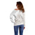 Polynesian Tribal Plumeria Lotu Tamaiti Off Shoulder Sweater Pastel Nude - Polynesian Pride
