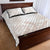 Polynesian Tribal Plumeria Lotu Tamaiti Quilt Bed Set Pastel Nude - Polynesian Pride