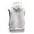Polynesian Tribal Plumeria Lotu Tamaiti Sleeveless Zip Hoodie Pastel Nude - Polynesian Pride