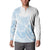 Polynesian Tribal Plumeria Lotu Tamaiti Button Sweatshirt Pastel Sky Blue - Polynesian Pride