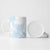 Polynesian Tribal Plumeria Lotu Tamaiti Ceramic Mug Pastel Sky Blue - Polynesian Pride